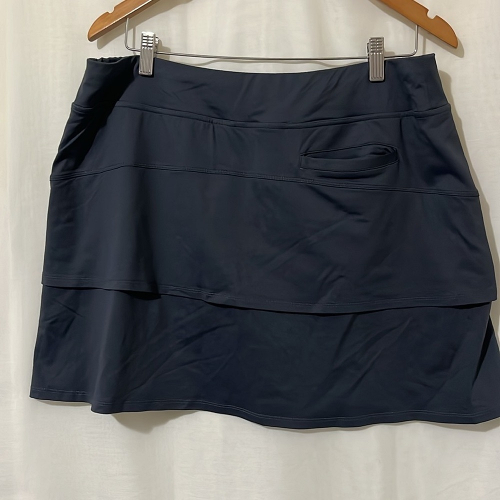Lija Black Skort with Back Pocket - Picture 5 of 5
